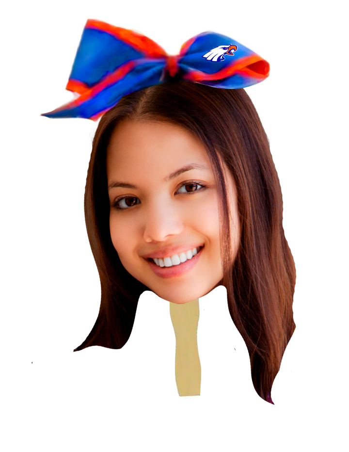 Canutillo Eagles Cheerleader Fan Head Drive - Voyageprint